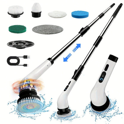 Electric Spin Scrubber – Rechargeable Multi-Surface Cleaning Brush